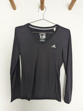 Adidas Ultimate Long Sleeve Shirt – Black, Women's S